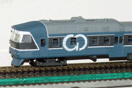 Кадр 11. Модель дизель-поезда ДР1 в окраске фирмы 