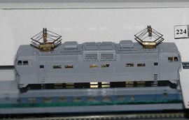Кадр 14. Модель электровоза ЧС2т на выставке  в ЦМЖТ, Санкт-Петербург. 2011  г.