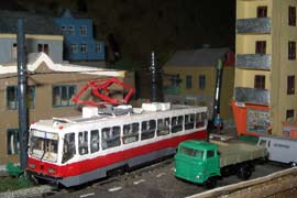 Кадр 25. Модель трамвая 
