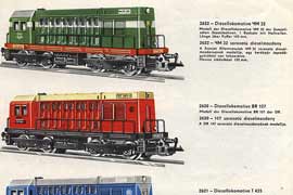 Кадр 16. Рисунок модели ЧМЭ2 из каталога фирмы ВТТВ 1976-1977