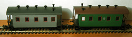 Кадр 11. Модели I и III эпох - предварительные образцы, изготовленные В.Дёминым и экспонировавшиеся на выставке в ЦМЖТ в 2014 г.