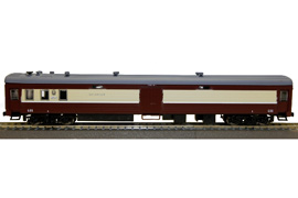 Кадр 8. Модель багажного ЦМВ в окраске поезда 