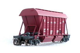 Кадр 1. Модель вагона-хоппера для перевозки минеральных удобрений (из частной коллекции).